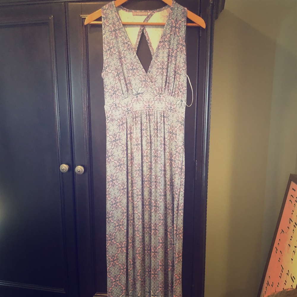 Flora maxi dress
